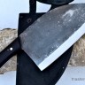 Кухонный Шеф-Нож Сербский сталь 95Х18 цельнометаллический, накладки стабилизированный граб (в наличии)