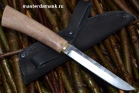 Нож Ханты Кобра (Чукрей) сталь Х12МФ, рукоять карельская берёза (в наличии)