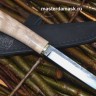 Нож Ханты Кобра (Чукрей) сталь 95Х18, рукоять карельская берёза (в наличии)