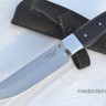 Нож Волк сталь Х12МФ цельнометаллический, накладки стабилизированный граб (в наличии) 