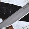 Нож Волк сталь Булат цельнометаллический, накладки стабилизированный граб (в наличии) 