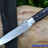 Нож Волк сталь 95Х18 цельнометаллический, накладки стабилизированный граб  