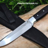 Нож Волк сталь 95Х18 цельнометаллический, накладки стабилизированный граб 