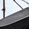 Нож Варан сталь Булат (спуски от обуха) цельнометаллический, накладки стабилизированный граб (в наличии) 