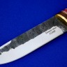 Нож Скорпион сталь Х12МФ, рукоять стаб. граб+вставки
