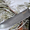 Нож Волк сталь Булат цельнометаллический, накладки G10 (в наличии) 