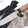 Нож Орёл сталь Х12МФ (спуски от обуха), рукоять береста+венге