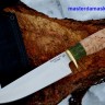 Нож Орёл сталь Х12МФ, рукоять карельская берёза+вставка 
